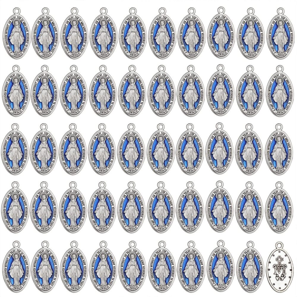 4997 Our Lady Medal/St. Benedict/Crucifix Cross Charms Pendant for DIY
